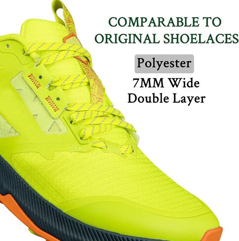 7MM Flat Shoe Laces for Altra Shoes, Shoelaces Replacement Strings for Running Walking Hiking and Sneakers in Saudi Arabia