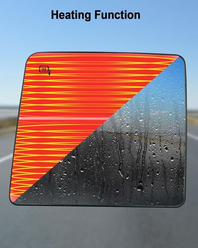 Driver Side Heated Mirror Glass Fit for Ford F250 F350 F450 F550 2008-2016 F150 Pickup Truck 2013-2014 F650 F750 Pickup Truck 2016-2019, Left Side Power Heated Rear View Mirror with Pry Plate in Kuwait