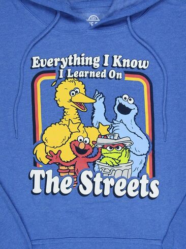 Sesame Street Men's كل ما أعرفه تصميم الشخصيات البالغ من نوع Switshirt Hoodie in Saudi Arabia