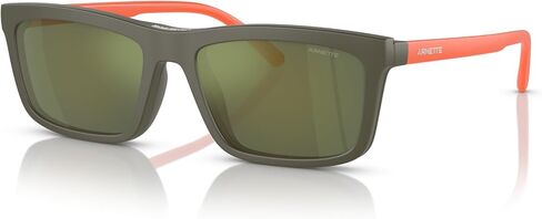 ARNETTE Men's An4333 Hypno 2.0 with Sun Clip-ons Rectangular Prescription Eyewear Frames in Saudi Arabia