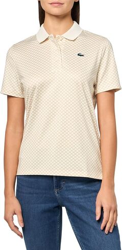 Lacoste Women's Regular Fit Uv Protect Golf Polo Shirt in Saudi Arabia