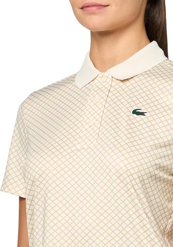Lacoste Women's Regular Fit Uv Protect Golf Polo Shirt in Saudi Arabia