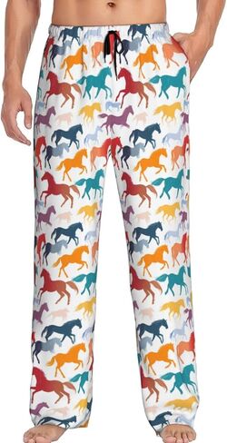 Men'S Comfy Pajama Pants Stretch Sleepwear Lounge Pants With Pockets & Drawstring in Saudi Arabia