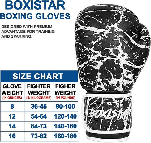 Boxing Training Sparring Kickboxing Punching Heavy Bag Muay Thai Mitts MMA Gloves for Youth, Men & Women in Kuwait