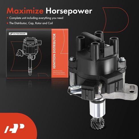 موزع الإشعال A-premium مع CAP و Rotor متوافق مع Mazda MX-6 MX6 ، 626 ، 1995 1996 ، 2.0L ، انتقال يدوي in Saudi Arabia