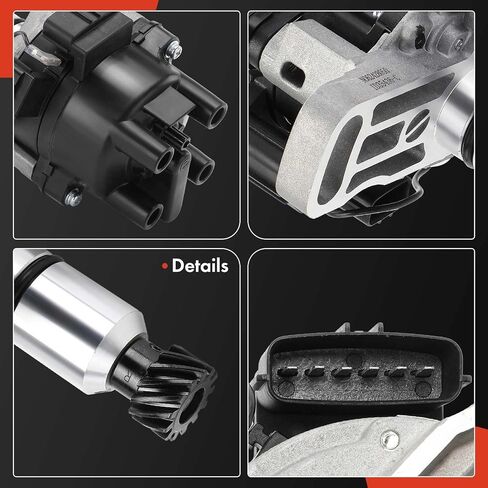 موزع الإشعال A-premium مع CAP و Rotor متوافق مع Mazda MX-6 MX6 ، 626 ، 1995 1996 ، 2.0L ، انتقال يدوي in Saudi Arabia