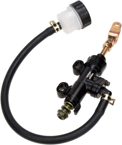 أسطوانة رئيسية للفرامل الخلفية من HIAORS مع خزان للرياضات الرياضية 98cc 3.0HP CK100 KT196 عربات التي تجرها الدواب باللون الأحمر in Saudi Arabia