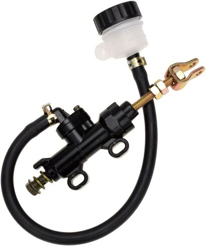 أسطوانة رئيسية للفرامل الخلفية من HIAORS مع خزان للرياضات الرياضية 98cc 3.0HP CK100 KT196 عربات التي تجرها الدواب باللون الأحمر in Saudi Arabia