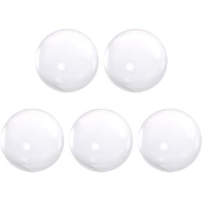 uxcell Clear Acrylic Contact Juggling Ball - 30mm, 5 Pcs