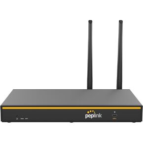 Peplink B-One Gigabit Dual WAN WiFi Router for Wireless Internet | 1GBps Throughput | 2X WAN Port, 4X LAN Port, Dual-Band 2X2 MIMO Wi-Fi | WAN Smoothing for Small Office & Home Connectivity