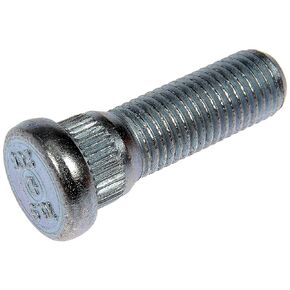 M12-1.50 Serrated Wheel Stud - 14.20mm Knurl, 40mm Length