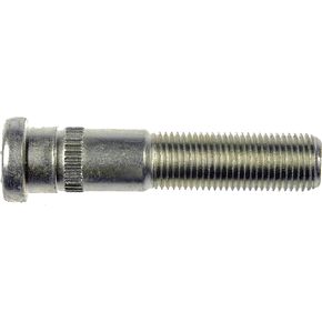 9/16-18 Serrated Wheel Stud - 0.625 In. Knurl, 2-25/32 In. Length