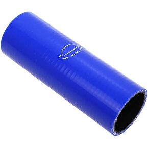LTI Universal (152mm) 6" Length 4-Ply Reinforced High Performance (44mm) 1.75" ID Straight Coupler Silicone Hose (1.75" BLUE)