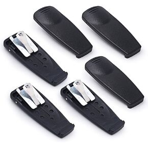 6 Pack of HNN9013 Belt Clip for CP125 PRO7150 HT750 HT1225 HT1250 XTS2500 GP140 GP328 GP338 GP340 GP360 GP380 GP640 Two-Way Radio