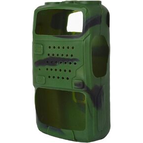 HYS Walkie Talkie Protective Cover Rubber Soft Case (Camouflage) Compatible with UV-5R UV-5RA UV-5RB UV-5RC UV-5RE Two-Way Radios