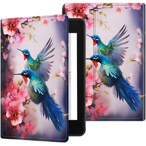 حافظة لجهاز Kindle Paperwhite مقاس 6.8 بوصة (الجيل الحادي عشر 2021) وإصدار Kindle Paperwhite المميز، غطاء ذكي لحماية غلاف Dikoer لقارئ Kindle Paperwhite 2021 الإلكتروني، زهرة الجمجمة
