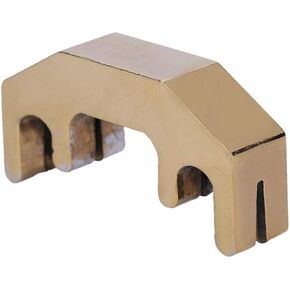 Violin Mute Professional Alloy Violin Fiddle Silent Silencer Violin Metal Muffler Design for 1/2, 3/4, 4/4 Violin