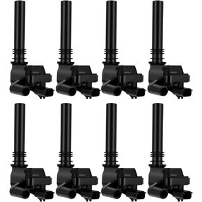 ECCPP Pack of 8 Ignition Coils for Dodge 1500 2500 3500 for Durango for Magnum for Chrysler 300 V8 5.7L V8 5.7L 2003-2005 Replacement for UF378 IC508 C1414 56028394AC