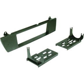 Scosche BW2335B Compatible with 2003-12 BMW Z4 ISO DIN Dash Kit Black