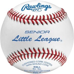 Rawlings | SENIOR LITTLE LEAGUE Baseballs | Tournament Grade | RSLL | Youth/14U | 12 Count