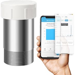 مقياس الزيت الذكي، مقياس خزان زيت التدفئة Zuomeng Wi-Fi مع تقنية الكشف الحصرية، مصمم لخزان 138/220/240/275/330/500 جالون (عمودي أو أفقي)، مراقبة عن بعد بدون جهد in Kuwait