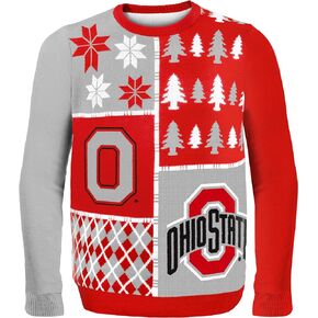 FOCO NCAA Busy Block Ugly Sweater