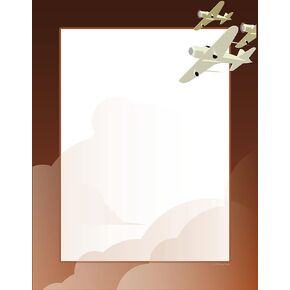 Air Force Letterhead Letterhead Laser & Inkjet Printer Paper (25 Pack)