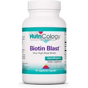 Nutricology Biotin Blast Capsules, 90 Count