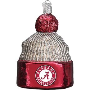 Old World Christmas University of Alabama Glass Blown Ornaments for Christmas Tree Football