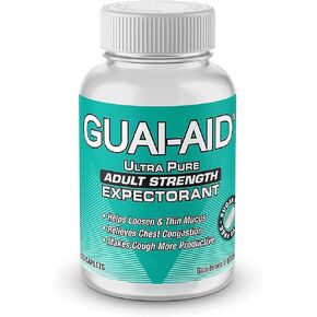 200 600mg Guaifenesin Caplets “for All-Day Everyday Mucus Relief" Controls phlegm, Cough, Chest Congestion, colds & flu.