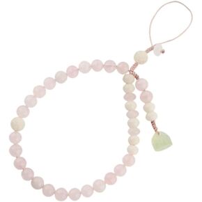 1pc Cellphone Lanyard Adjustable Lanyard Adjustable Wrist Strap Finger Rings Phone Strap Hand Lanyard Mobile Phone Strap Mobile Phone Chain Wristband Phone Strap Short Pink Crystal