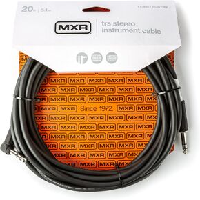 Dunlop TRS Stereo Instrument Cable 20 ft|6.1 m (DCIST20R)