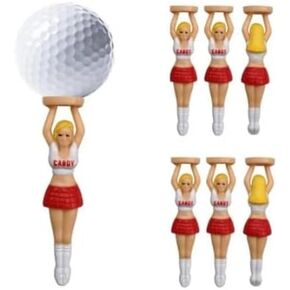 Novelty Bikini Nude Lady Girl Golf Tees Divot Tool Tees Funny Golf Pin-up Women Sexy Lady Tees Golf Ball Holder Gift Tees
