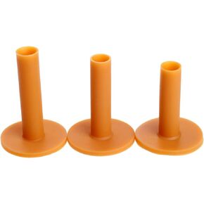 MUXSAM Rubber Golf Tees Holder Set, Plastic Golf Tees for Driving Range Golf Practice Mat Golf Training Indoor Outdoor Different Size