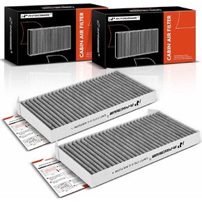 A-Premium 2-PC Cabin Air Filter with Activated Carbon Compatible with Nissan Quest 2004 2005 2006 2007 2008 2009, 3.5L, Replace# 272995Z000, 922020104