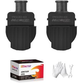 Pack of 2 Outboard Boat Ignition Coil Compatible with Mercury & Mariner Outboard Boat 6-125HP 140HP V135 V150 210CC Chrysler Force 40hp -150hp 339-832757A4 339-7370A13