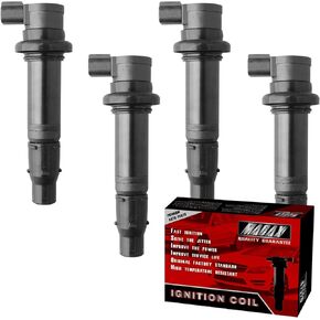 Set of 4 Ignition Coils F6T547 Compatible with Suzuki Hayabusa GSX1300R 99-09 11-12 - Replaces 129700-4400 3341035F10
