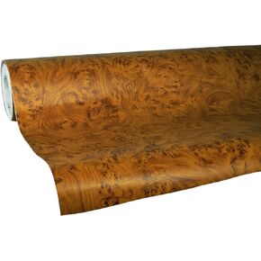 VViViD Knotty Maple Wood Grain Architectural Vinyl Wrap Roll (6ft x 48 Inch)