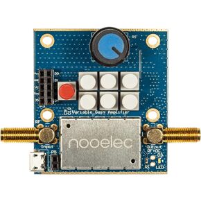 Vega Barebones - Ultra Low-Noise Variable Gain Amplifier (VGA) Module for RF & Software Defined Radio (SDR). Highly Linear & Wideband 30MHz-4000MHz Frequency Capability w/Bias Tee & USB Power Options