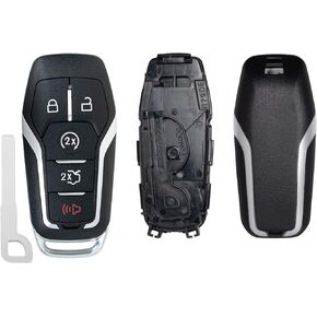 StandardAutoPart New Smart Key Remote Keyless Entry Compatible with Ford Fusion Explorer Edge Mustang Lincoln MKZ MKC MKX M3N-A2C31243300 5923896 R7989 164-R7989 (Complete Unit)
