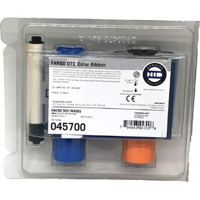 Fargo 45700 Color Ribbon (YMCKO), 500 Images, DTC5500LMX