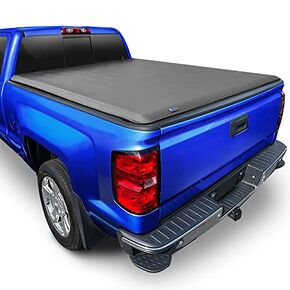 Tyger Auto T3 Soft Tri-Fold Truck Bed Tonneau Cover Compatible with 2014-2018 Chevy Silverado / GMC Sierra 1500; 2015-2019 2500HD 3500HD; 2019 LD/Limited Only | Fleetside 6'6" Bed (78") | TG-BC3C1007