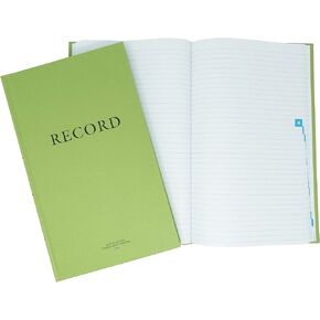 كتاب السجل العسكري الأخضر Tacticai، 8.5 بوصة × 14 بوصة - 288 صفحة، مفهرسة أبجديًا، دفتر سجل لحفظ السجلات، وسلسلة التوريد، والمخزون، والتدريب، والصيانة والعمليات الميدانية، NSN 7530-00-222-3524 in Kuwait