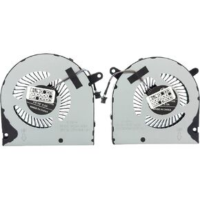 New Laptop CPU + GPU Cooling Fans for Dell G Series G3 3500, G3 3590, 160GM DFS5K12214161B, EG75070S1-1C070-S9A, 023.100GA.0001, 023.100GA.0015, 023.100G9.0011, DFS5K12304363B
