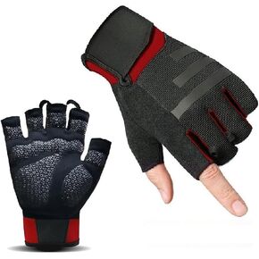 قفازات التمرين للرجال والنساء، قفازات التمرين لرفع الأثقال، ركوب الدراجات، صالة الألعاب الرياضية، التدريب، مسامية ومناسبة تمامًا in Kuwait