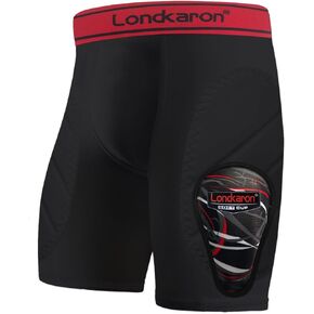 Youth Boys Padded Sliding Shorts with Soft Protective Cup for Baseball & Football