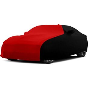 Indoor Car Cover Replace for 2003-2015 Infiniti G35 G37 Coupe/Sedan, Luxurious Stretch Satin Ultimate Custom-fit Indoor Breathable Car Cover for Dust-Proof, Underground Garage, Car Show