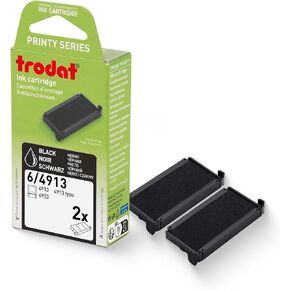 Trodat Replacement Pads, Printy 4915 Stamp, 3 Pack, Red