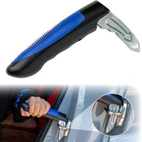 Car Assist Handle Cane-Portable Vehicle Support Handle-Automotive Door Assist Handles with Window Breaker Standing Mobility Aid for Elderly