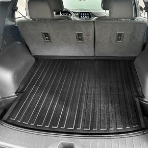 Premium Cargo Liner for Chevrolet Blazer 2LT 3LT RS Premier 2021-2024 - 100% Protection - Custom Fit Car Trunk Mat - Easy-to-Wash & All-Season Black Cargo Mat - 3D Shaped Laser Measured Trunk Liners